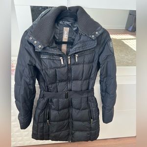 ADD DOWN belted down coat size 0